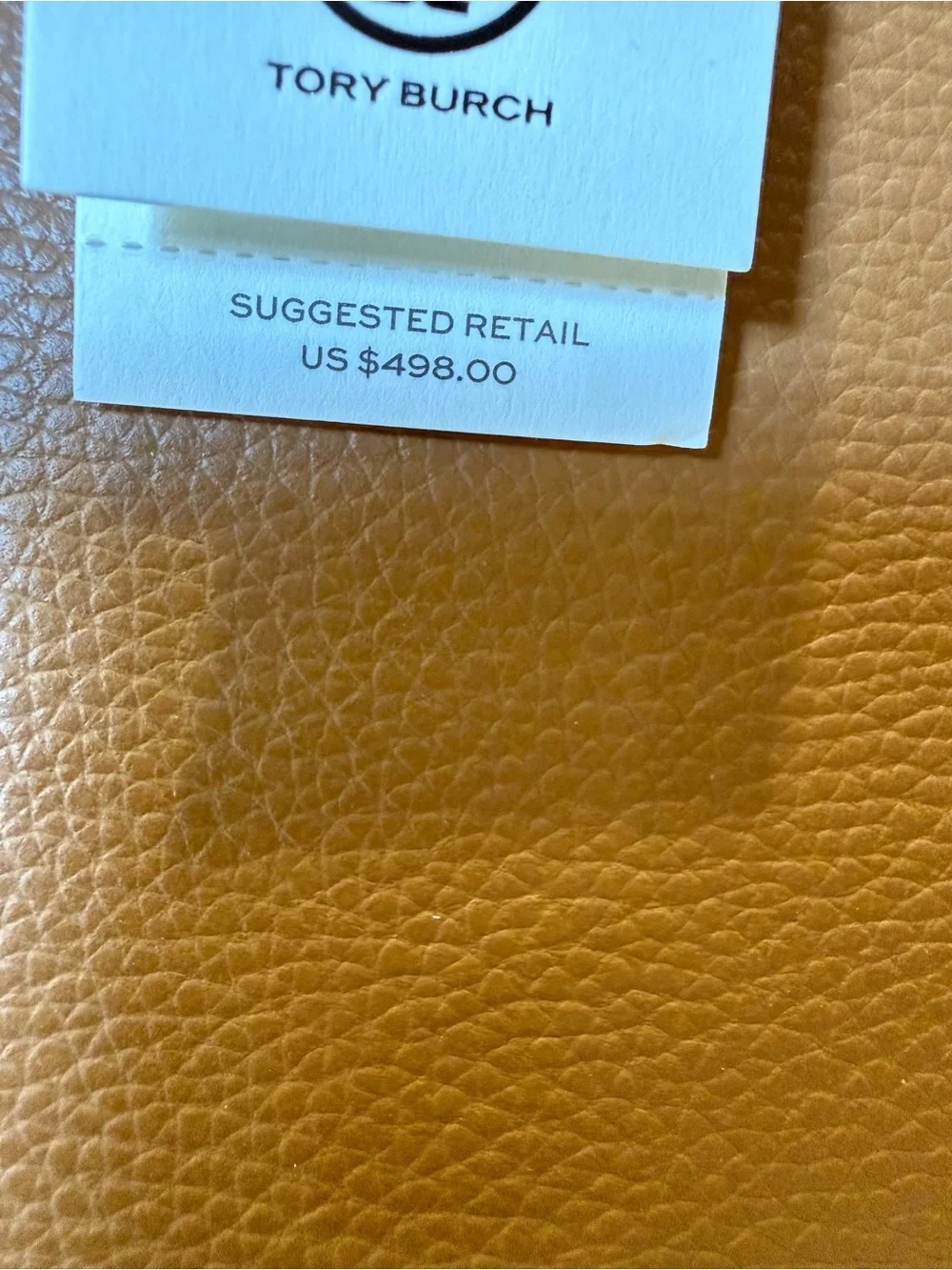 Tory Burch pebbled leather